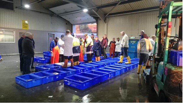 North Shields fish auction hall