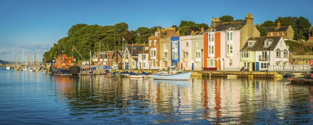 Quayside at Weymouth, Dorset, UK