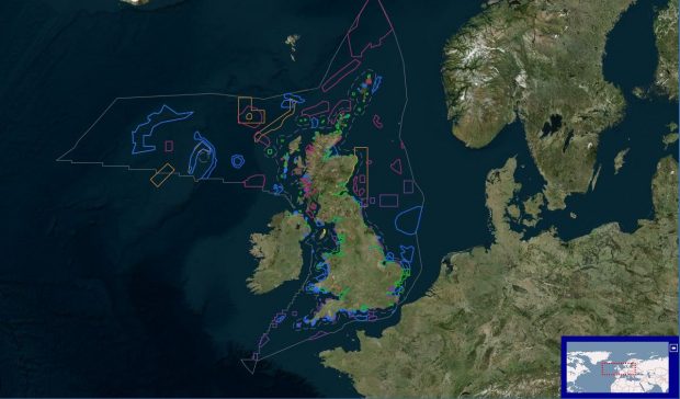 Marine Protected area map