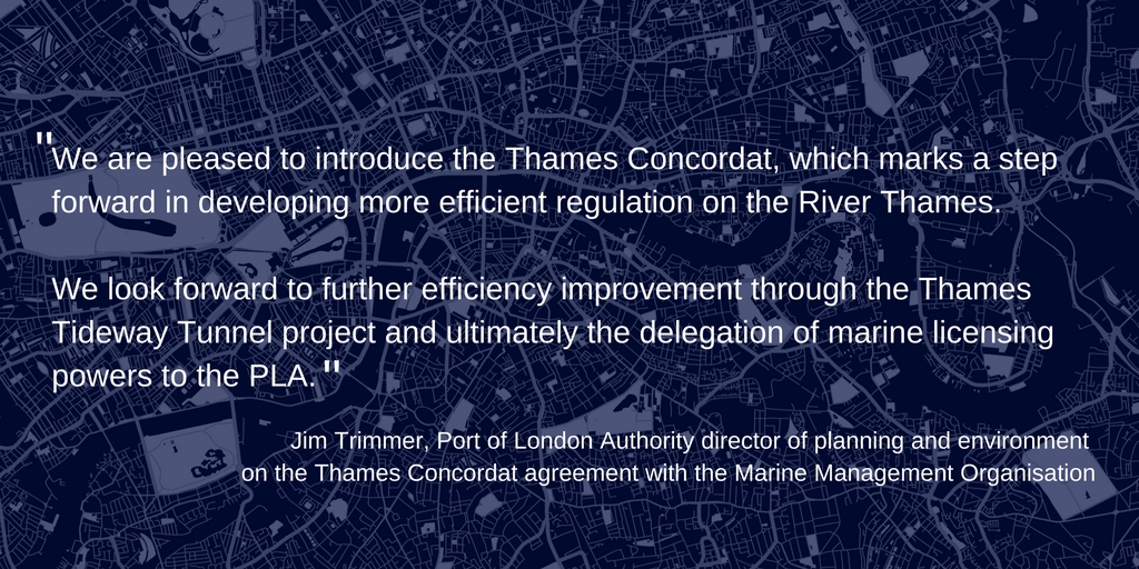 The Thames Concordat PLA