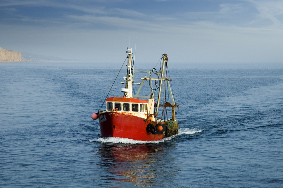 Fishing boat UK waters
